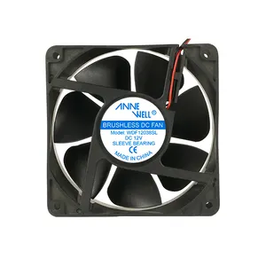 Enfriador Max go-ventilador de 120x120x38mm para ordenador de servidor, Mini ventilador de flujo Axial 120, CC de 12v, 24v, CA de 220v, 12038 v, caja de flujo Axial