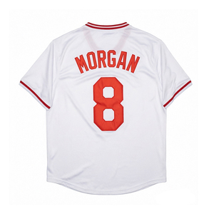 Camisetas de Béisbol Retro para Hombre, Versión Nostálgica, Bordadas, Barry Larkin, Deion Sanders, Griffey Jr., Joe <span class=keywords><strong>Morgan</strong></span>, Rose, Tallas S-3XL - Product Image 3