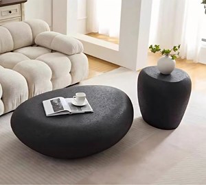 Tavolino da Caffè Personalizzabile in Fibra di Vetro, <span class=keywords><strong>Tavolo</strong></span> Moderno per Soggiorno, Uso Interno/Esterno, Arredamento Durevole in Fibra di Vetro - Product Image 5