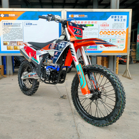 KEWS-Moto tout-terrain K23 NB300 à démarrage électrique, 4 temps, moto cross 300cc