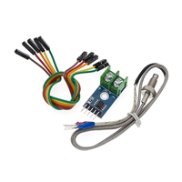 Módulo de termopar MAX6675 tipo K, sensor de temperatura, código de programa, módulo de medición de temperatura
