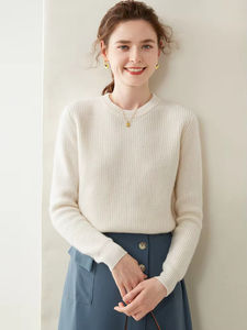 100% кашемировый свитер с длинным рукавом Зимний женский свитер новый стиль свитер - Product Image 2