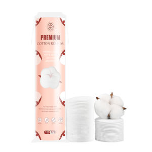 150 pz. di dischetti di cotone rotondi premium per la cura del viso e la rimozione del trucco LF430, confezione personalizzata, morbidi, a 3 strati, per unghie e cosmetici - Product Image 6