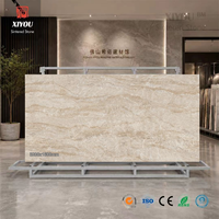 Losa de Porcelana de Piedra Brasileña de 20 mm, 1600x3200 mm, Acabado Brillante, para Diseño de Peldaños de Escalera