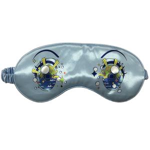หน้ากากปิดตานอนหลับผ้าซาตินพิมพ์แบบกำหนดเอง - Product Image 3