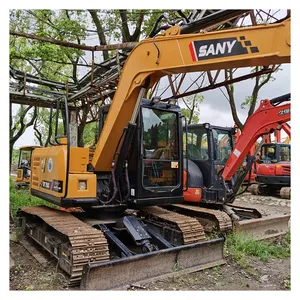 good Sany SY55U SY75C SY125C SY135C Heavy Industry SY55U (National IV) small excavator international sale used excavators