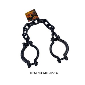 Decoración de Halloween, Accesorios para Disfraces, Esposas de Plástico para Muñecas, Esposas de Prisionero para Niños y Niñas de 3 Años en Adelante - Product Image 5