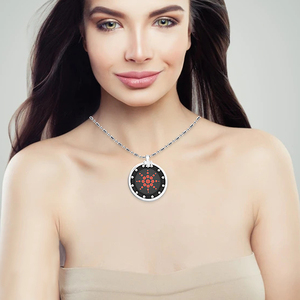 Kalung olahraga liontin Quantum antiemf, Kalung terapi bidang magnetik uniseks - Product Image 2