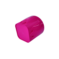 Capuchon d'aérosol en plastique rose de 65 mm compatible avec les canettes à col étroit pour produits de pulvérisation d'entretien automobile