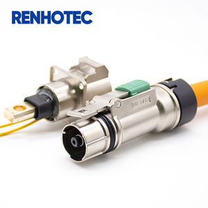 גבוהה מתח מחבר 1000V 125A 150A 200A 300A כבל תקע אוטובוס בר נחושת שקע עם מסוכך לרתום - Product Image 5