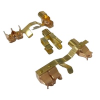Accesorios de conector eléctrico de latón de cobre para conexión de metal de interruptor de enchufe
