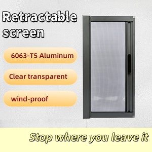 Thêm rộng 120 "Chiều rộng có thể thu vào màn hình cửa cho Bifold hoặc pháp cửa - Product Image 6