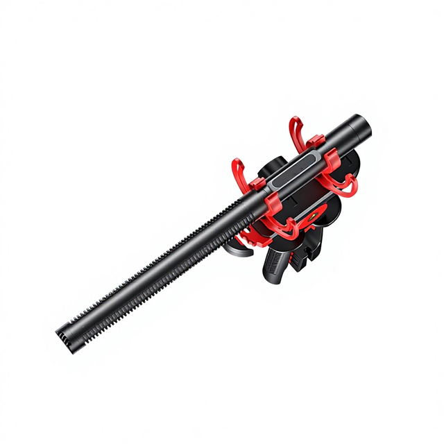 Fengdi SG MIC Wired Cardioid Shotgun Microphone for Film/TV Interviews and Professional Audio Recording