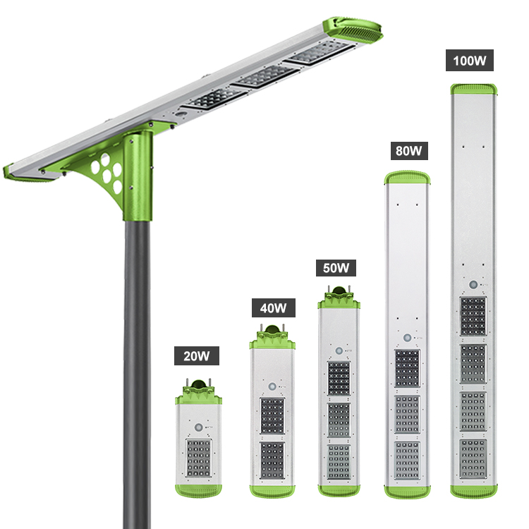 Водонепроницаемый уличный фонарь на солнечной батарее с датчиком движения IP65 мощностью 60 Вт