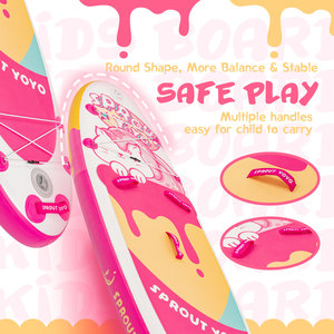 Spatium Vente Chaude Chine Fabrication Sport Aquatique Enfants Surf <span class=keywords><strong>Gonflable</strong></span> Sup Boards Stand up <span class=keywords><strong>Paddle</strong></span> <span class=keywords><strong>Board</strong></span> Planche De Surf - Product Image 3