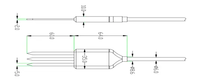 Sonde de sol EC MP-ECC agricole à faible coût RS485/4-20mA/0-5V FDR TDR, capteur transmetteur