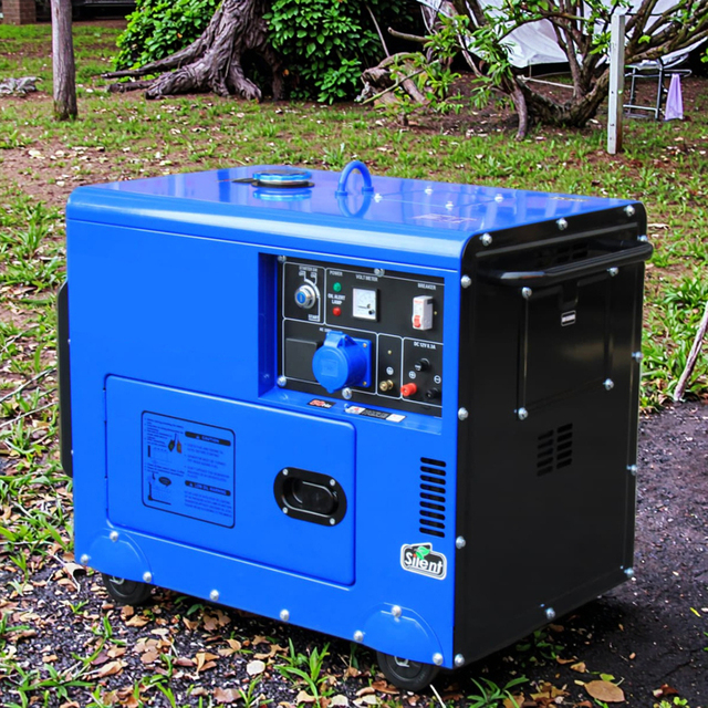 Medical Grade Silent Diesel Generator 8KW/10KVA/20KW Smart Control 50-65dB Open Frame ATS Option IP55 Waterproof 50-60Hz
