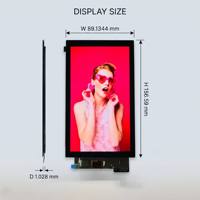 Pantalla AMOLED de 7 Pulgadas, Panel Táctil de Alta Definición, Interfaz MIPI DSI, Resolución 1080x1920, Panel de Pantalla AMOLED, Cristal de Pantalla OLED