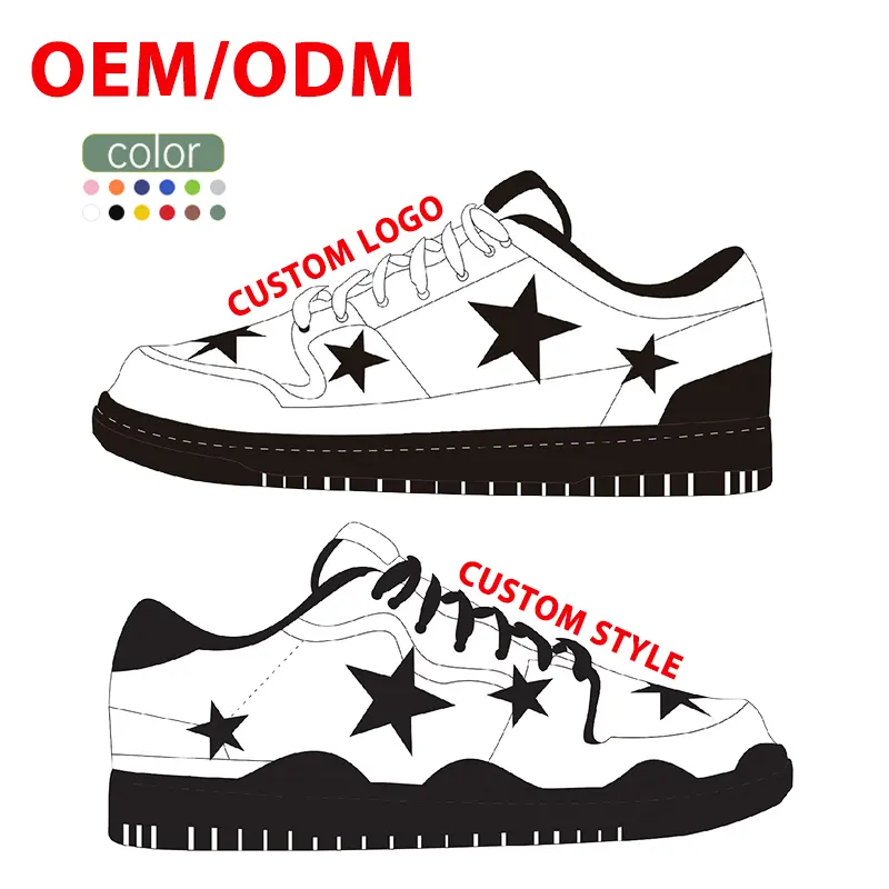 Walking Style Shoes Custom Sneakers For Men High Shoes Customized Sneakers Women Designer Mens Custom Shoes Manufacturer