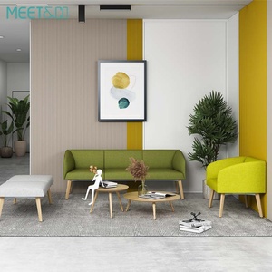 Conjunto de Sofás Seccionales Reclinables Convertibles de Estilo Nórdico Moderno para el Hogar, Oficina, Sala de Estar, Dormitorio, Área Pública, Salas de Espera - Product Image 2