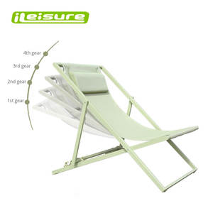 <span class=keywords><strong>Sedia</strong></span> a <span class=keywords><strong>Sdraio</strong></span> Pieghevole e Reclinabile dal Design Moderno per Esterni, Chaise Longue Regolabile per Piscina, Spiaggia, <span class=keywords><strong>Balcone</strong></span>, Parco e Soggiorno - Product Image 5