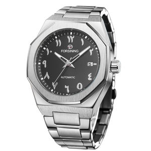 <span class=keywords><strong>Montre</strong></span> mécanique automatique pour homme, design à chiffres arabes, tendance, bleu clair, OEM 41 mm, charme, montres de luxe pour affaires, vente chaude - Product Image 4