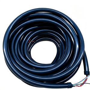 <span class=keywords><strong>Pixel</strong></span> RGBW 24v Negro 360 °   Tira de <span class=keywords><strong>LED</strong></span> de Neón Flexible de Silicona DMX512 con Efecto de Flujo para Festivales, Bares, Juegos y Proyectos DIY - Product Image 1