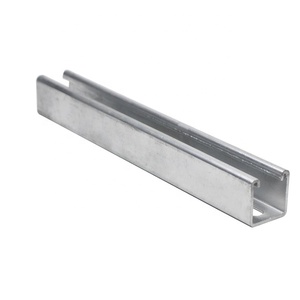 เหล็กชุบสังกะสีแบบจุ่มร้อนขนาด 41x41 และ 41x21  ชนิดรางรู (C Channel, Uni Strut Channel, C Profile Steel Rail) - Product Image 4