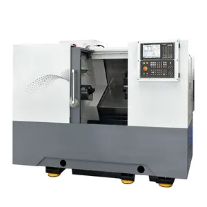 HuazhongCNC 500mm horizontal 35 Grad Schräg bett CNC-Drehmaschine