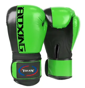 Gants de boxe professionnels de Muay Thai logo personnalisé pour la boxe MMA 12oz 8oz 16oz vente en gros en usine