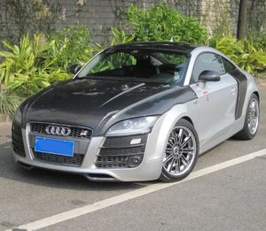 Runde Offre Spéciale FRP matériel mise à niveau R8 Style Kits de carrosserie pour 2008-2014 <span class=keywords><strong>Audi</strong></span> <span class=keywords><strong>TT</strong></span> pare-chocs avant pare-chocs arrière jupes latérales de haute qualité - Product Image 1