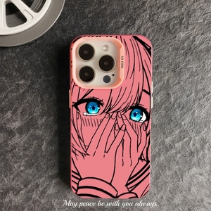 เคสโทรศัพท์มือถือสีสันเงินลายอนิเมะยอดนิยมสำหรับ <span class=keywords><strong>iPhone</strong></span> 16 PLUS 15 <span class=keywords><strong>PRO</strong></span> <span class=keywords><strong>MAX</strong></span> 14 13 <span class=keywords><strong>12</strong></span> 11เคสด้านหลังมือถือ - Product Image 5