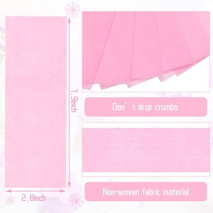 Bandes <span class=keywords><strong>de</strong></span> <span class=keywords><strong>cire</strong></span> <span class=keywords><strong>froide</strong></span> non tissées jetables pour épilation indolore du visage, du corps et <span class=keywords><strong>de</strong></span> la zone du maillot, usage professionnel en salon <span class=keywords><strong>de</strong></span> beauté - Product Image 4