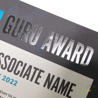 Tarjetas de Visita de Papel Offset Laminado con Película Decorativa y Logotipo Personalizado para Conferencias Empresariales, Presentaciones de Archivos y Uso en Carpetas de Documentos