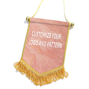 Оптовая продажа под заказ, атласные вымпелы, персонализированные флаги, Футбольные вымпелы - Product Image 4