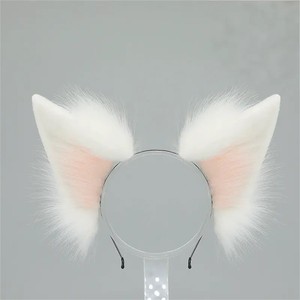 E0018 handmade Fox Tai Headband truyện tranh con cosplay Prop Halloween - Product Image 4