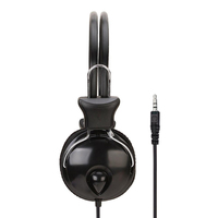 Headphone Musik Berkabel Lipat Berkualitas Tinggi Tahan Lama Harga Pabrik Headset Musik Berkabel 3.5mm Earphone Gaming Berkabel