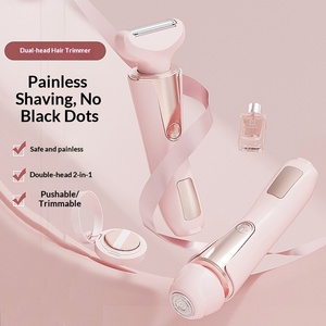 Dispositivo de Depilación Multifuncional de Doble Cabezal, Dos en Uno, para el Cuerpo Completo y las Partes Íntimas de la Mujer, Venta al Por Mayor - Product Image 1