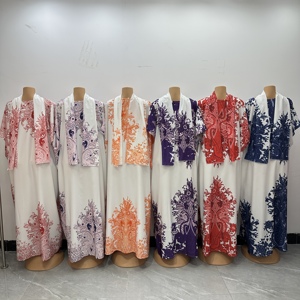 เสื้อผ้าวินเทจฤดูร้อนขายส่งสำหรับเสื้อผ้าในแอฟริกาใต้ เสื้อผ้าสำหรับเดรสหลวมไซส์ใหญ่ ชุดราตรีแอฟริกา - Product Image 3