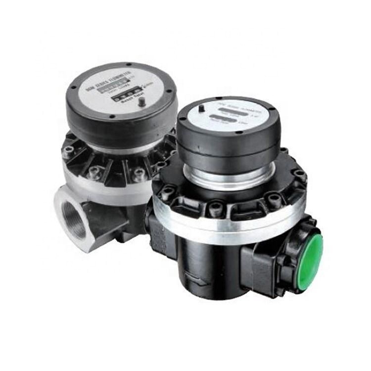 Измеритель расхода масла для контроля жидкости, алюминий, GM, механический измеритель, овальная шестерня, расходомер топлива