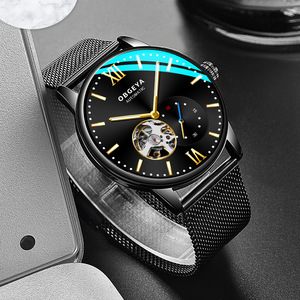 Reloj Mecánico Automático para Hombre Opel Geya, Producto Original, Ultrafino, Nuevo, Esfera Redonda, Resistente al Agua, Diseño Moderno - Product Image 1