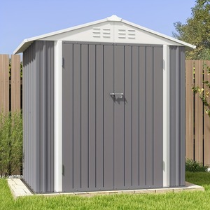 <span class=keywords><strong>Casa</strong></span> contenedor de metal estable personalizada, edificios de jardín portátiles, <span class=keywords><strong>muebles</strong></span> extraíbles, cobertizo de jardín - Product Image 6