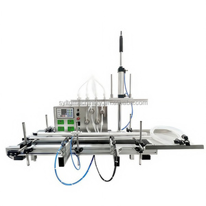 Machine <span class=keywords><strong>de</strong></span> remplissage automatique <span class=keywords><strong>de</strong></span> liquides à 4 têtes <span class=keywords><strong>de</strong></span> haute précision pour le conditionnement <span class=keywords><strong>de</strong></span> cosmétiques, parfums, huiles essentielles, gels, encres et solvants - Product Image 3
