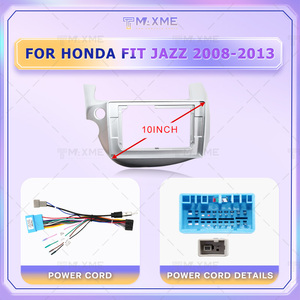 10Inch Đài Phát Thanh Xe Stereo Cho Honda Phù Hợp Với/Jazz 2008 2013 Phụ Kiện Xe Hơi Android Khung LHD Rhd Tự Động DVD Trong-Dash Khung <span class=keywords><strong>Kit</strong></span> - Product Image 5