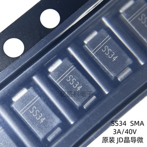 3A ไดโอด Schottky SS34คริสตัล40V SMA 1N5822 DO-214AC สำหรับอุปกรณ์ไฟฟ้า - Product Image 4