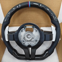 Volante de Fibra de Carbono Personalizado para BMW F12 F15 F20 F30 F32 F36 F83 M4 M3 F80 E87 E90 E92