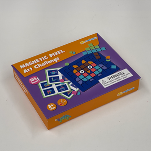 Nuovi Giocattoli Montessori di Costruzione, <span class=keywords><strong>Puzzle</strong></span> Interattivi di Pixel Art in Carta Movibili, Sfida di Apprendimento con Diverse Forme di Animali per Bambini - Product Image 1