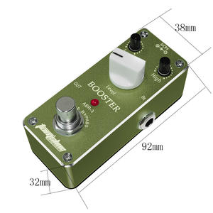 Arnoma-Pedal de efectos para guitarra eléctrica, dispositivo de refuerzo de sonido True Bypass Durable, MINI R - Product Image 4