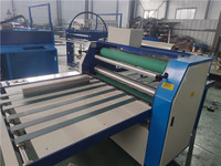 ZH-FMJ Affaire D'usine Manuel Vertical Solvant Froid Colle Fenêtre Stratification Semi Automatique Machine À Plastifier Pour Feuille De Papier