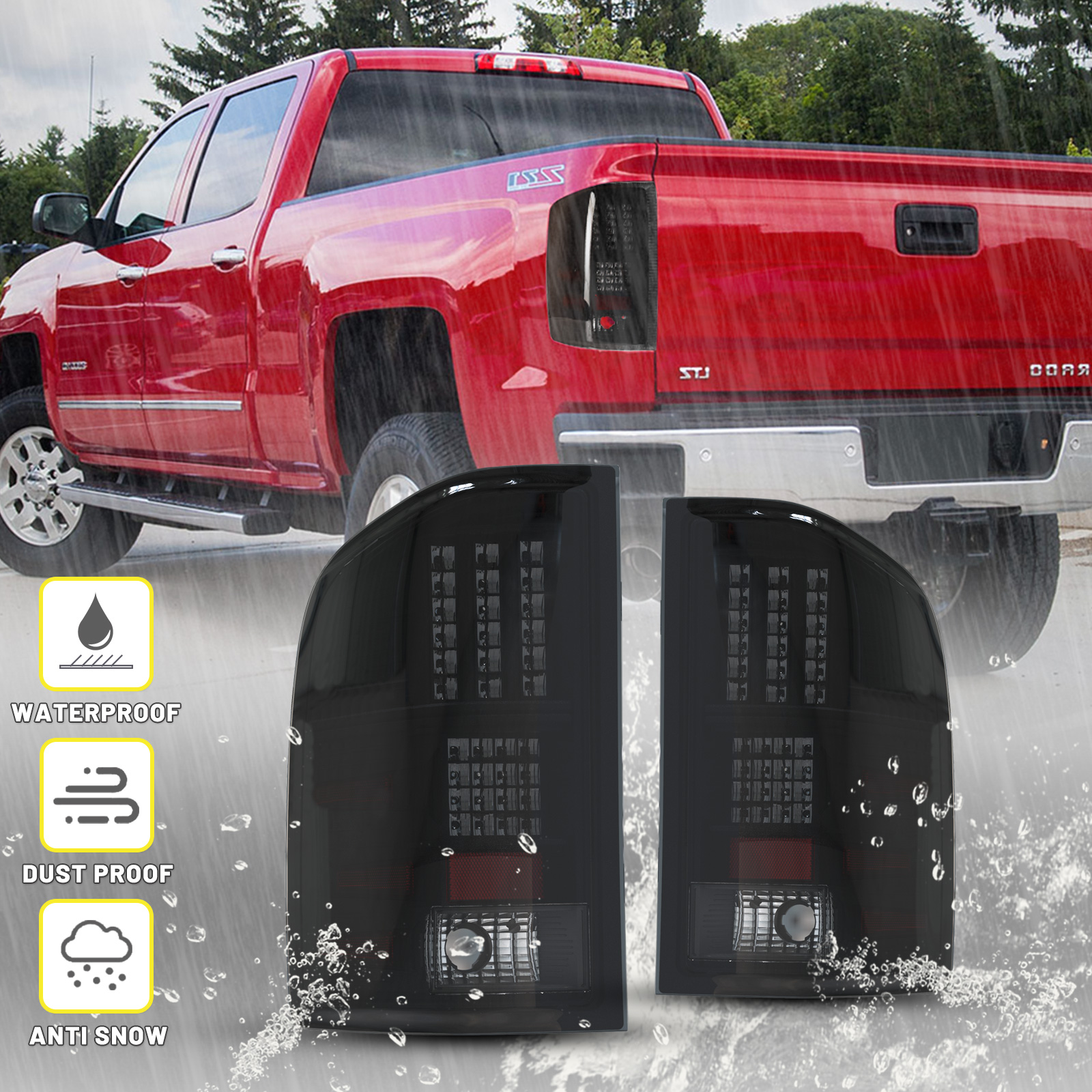 2008 chevy silverado 1500 tail lights